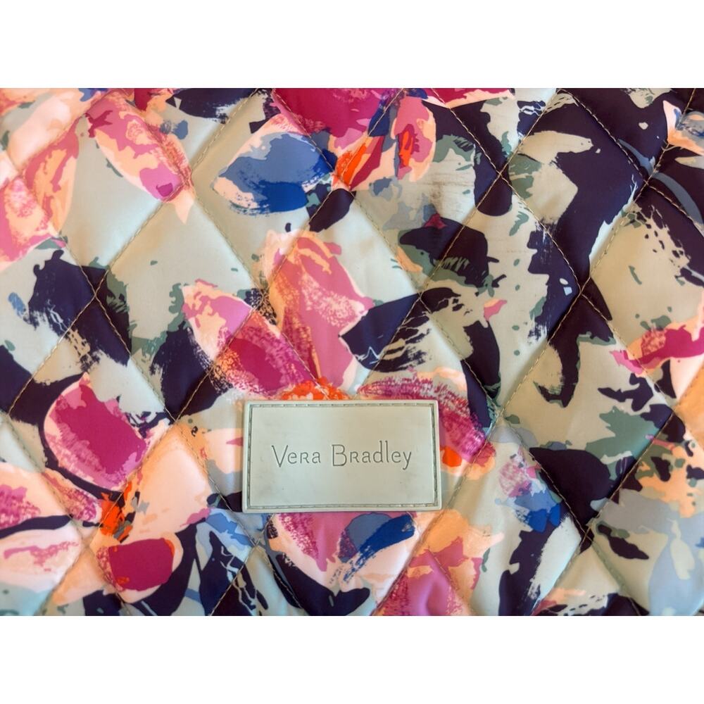 Vera Bradley XL Duffel- Floating Blossoms - Picture 4 of 8